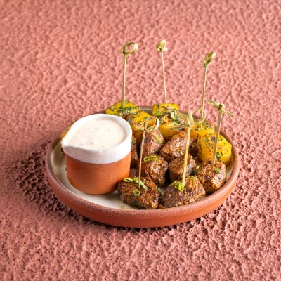 Black Pepper Tenderloin Lollipops