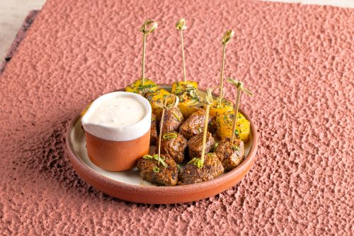 Black Pepper Tenderloin Lollipops