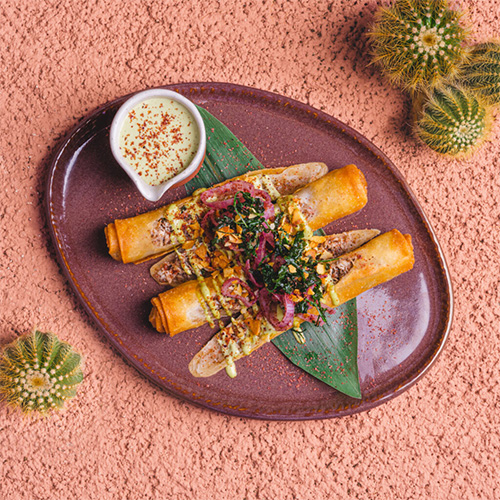 Crispy Chicken Shawarma 